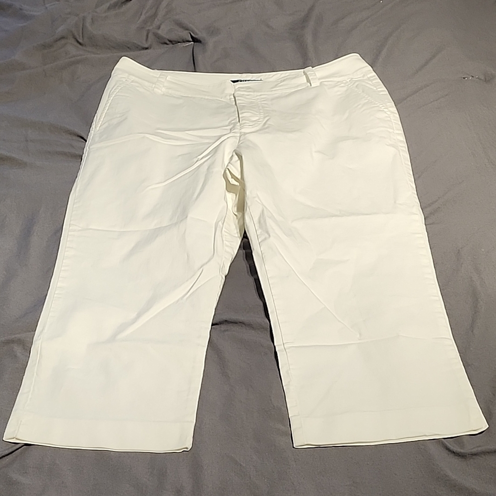 Chaps Petite White Pants